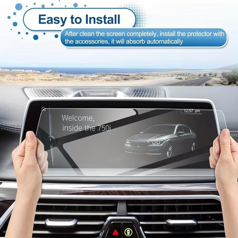 Tempered Glass for BMW X5 2014-2018 F15 X6 2016-2019 F16 Car Navigation Screen GPS Protector Toughened Protective Film Sticker