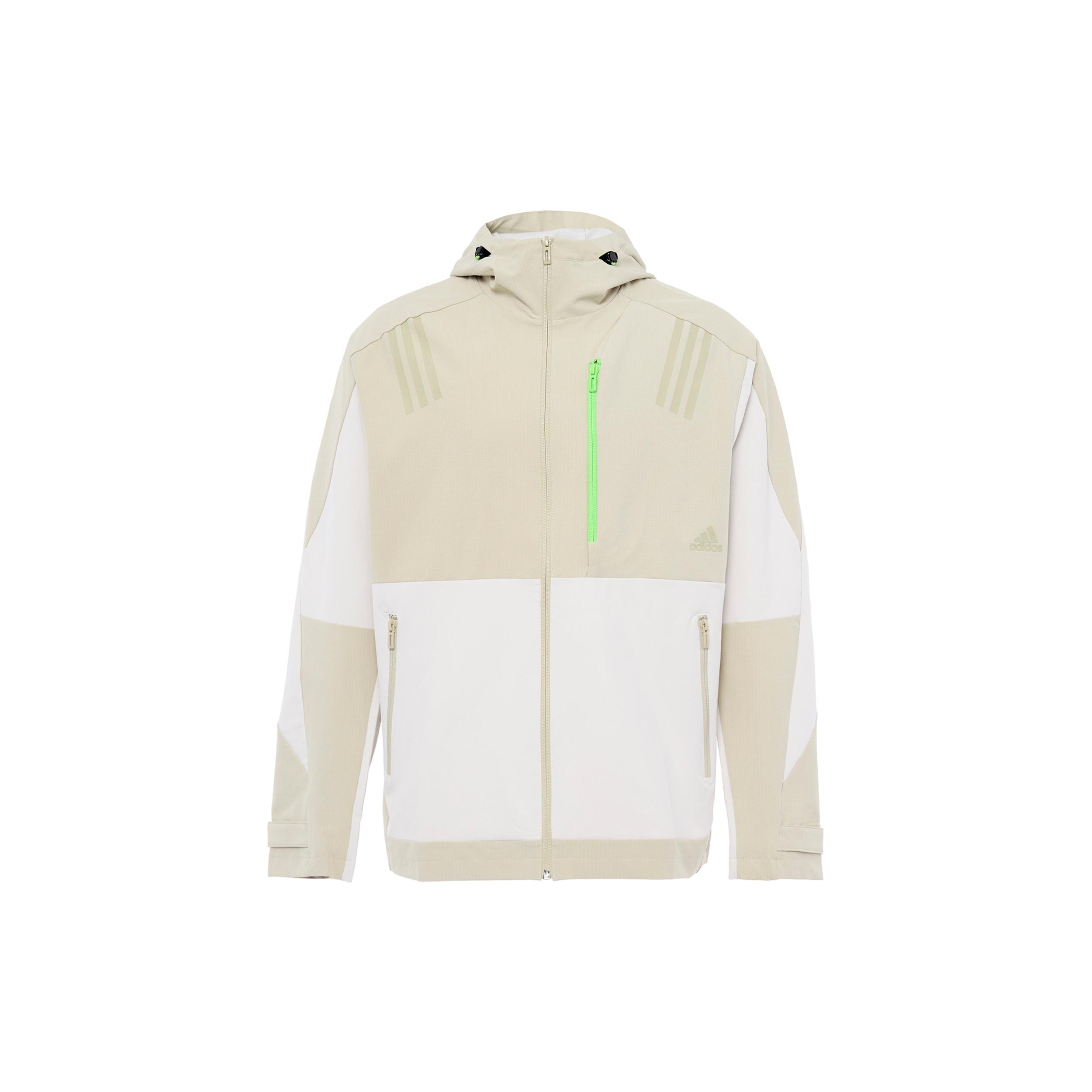 Куртки Adidas Мужские Бежевые С капюшоном Умеренные Другие H39270 M