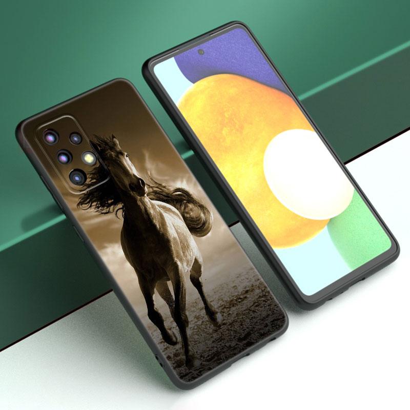 

Чехол для телефона с изображением лошади для Samsung A13 A22 A24 A32 4G A23 A25 A34 A35 A52S A53 A54 A55 A73 5G A12 A14 A15 A31 A33 A50 A51 A72 Samsung A52