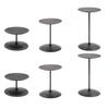 6 Pcs Mini Retro Candle Stick Stand Candles For Inside Fireplace 2.7''/4''/6'' Metal Candle Holders Home Ornament