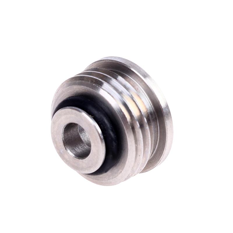1 pièce Adaptateur d'écrou de cuvette de remplacement en acier inoxydable pour adaptateur de drip tip Billet / Boîte BB