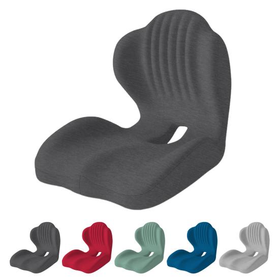Подушка сиденья из пены с эффектом памяти с поддержкой спины Эргономичная поясничная поддержка Мягкое на ощупь Снятие стресса L-образная подушка для стула
