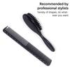 Black Small Beard Styling Brush Professional Shave Beard Brush Barber Vintage Oil Head Shape Carving Cleaning Brush Tools