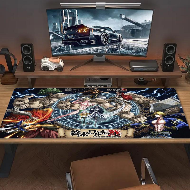 Recorde of Ragnarok Color Mouse Pad Large Gaming Table Cushion Non-slip Laptop Tablet Big Mousepad XXL Mat Mini PC Playmat With Lock Edge