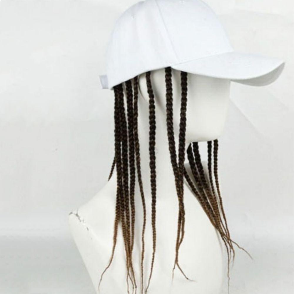 Daily Wear Wig Hair Dreadlocks Cap Baseball Cap Braid Sun Visor Hats Wig Hip Hop Hat Summer Unisex