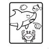 Educational Coloring Books Water Doodle Activity Set Drawing Toys Travel Scribble