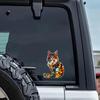Personalized Seven-Color Cat Car Stickers - High-Quality Vinyl