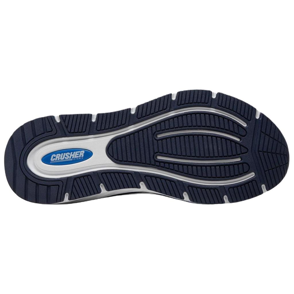 Emporio Armani Sapatos Casuais de Cadarço com Biqueira Redonda EA7 Tênis Unissex Azul X8X176-XK377-R649