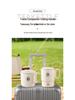 Portable Foldable Electric Kettle with Smart Touch and Multi-functional Design for Home and Dorm Use
