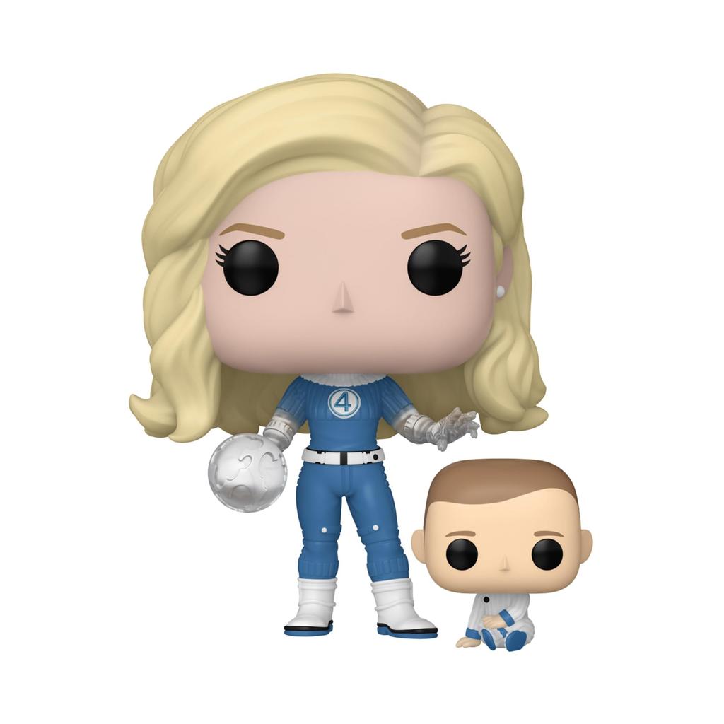 FUNKO Funko Bitty Pop Fantastic Four Invisible Woman Franklin The First POP&Buddy & (Fantastic 4 Step)