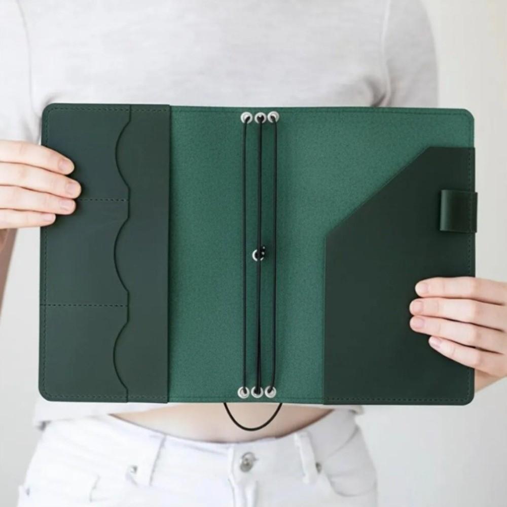 Loose Leaf Notebook Cover Refillable Book Protective Cover Vintage Notebook Organizer For Hobby