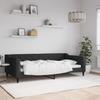 VidaXL Day Bed Black 100x200 Cm Fabric 354168