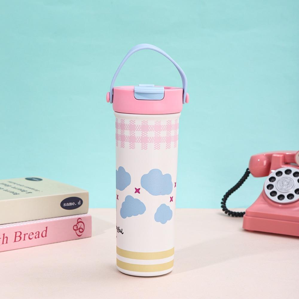 

316 Stainless Steel Water Cup 600ml Coffee Mug Durable Cartoon Insulated Cup 3