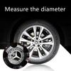 4pcs 75mm Wheel Center Hub Caps Rim Covers Emblem for Mercedes Benz AMG W203 W205 W206 W211 W212 W220