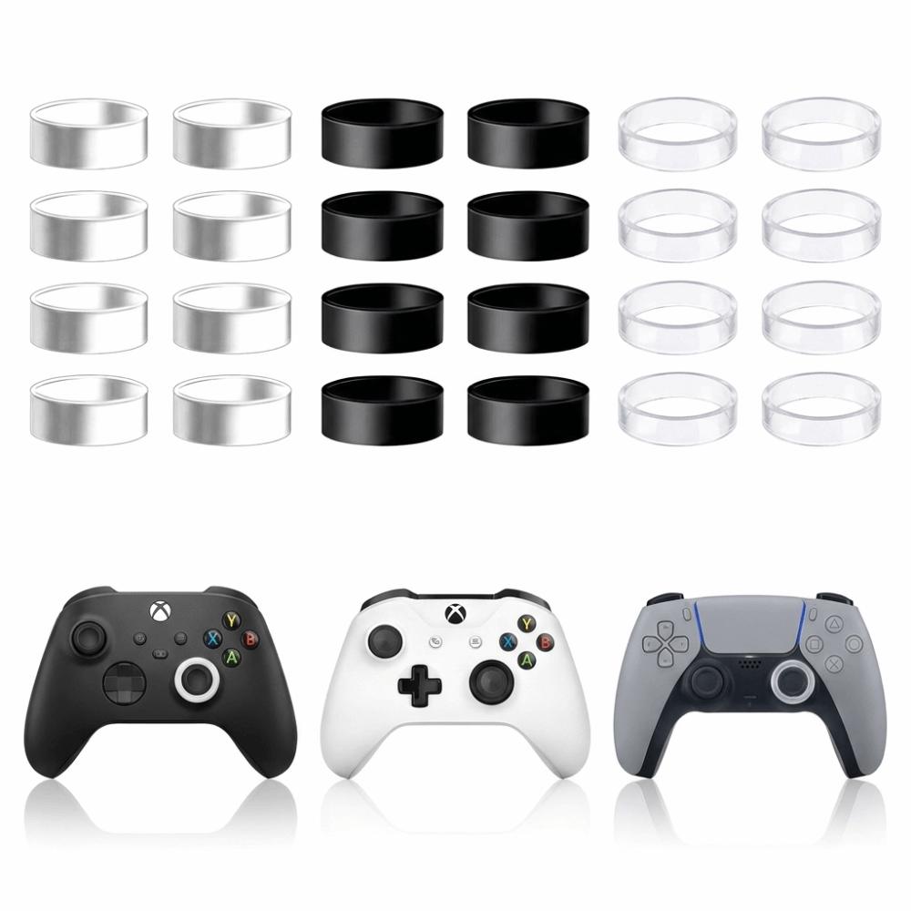 8PCS Anti Dust Joystick Silicone Guards for PS5 PS4 Pro Xbox VR2 ROG Joystick Protection
