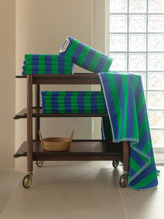 

PILY PLACE Premium Hotel Bath Towel - Blue Green FREE