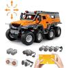 Jeu de Construction Technic Tout-Terrain Télécommande - Technic Avtoros Shaman 8x8 ATV - 2500 Pièces
