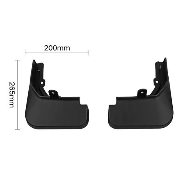 

Black PP Plastic Car Mudguard Set for Chery O None