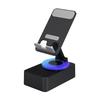 3 In 1 Cell Phone Stand 4 In 1 Mobile Phone Holder Degree Light Folding Speaker Power Night Rotation Colorful 360 Bank Dazz Z2x0