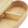 Alphax Bento Box, Magewappa, 470ml, Wooden, Hinoki, Slim, Oval, AP-913283