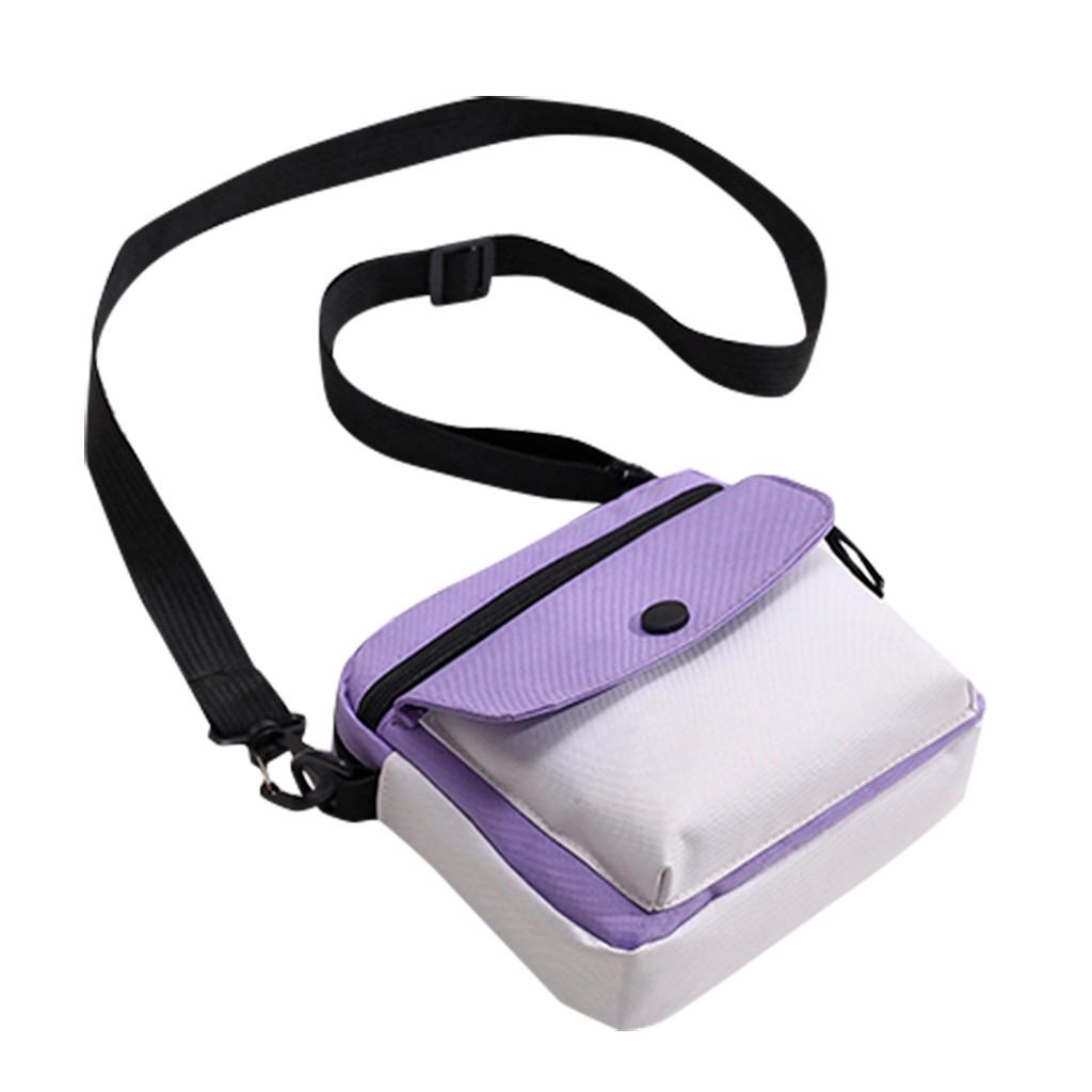 

Модная женская однотонная холщовая сумка в стиле ретро в стиле ретро большой емкости фиолетовый