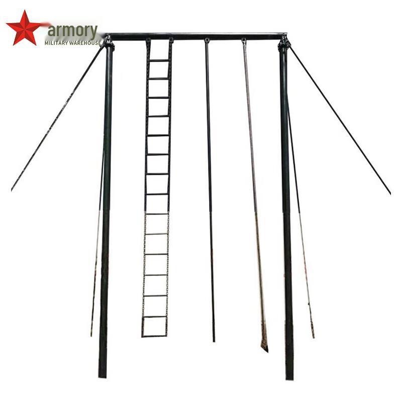 Gymnasium Climbing Rope and Pole Training Frame
