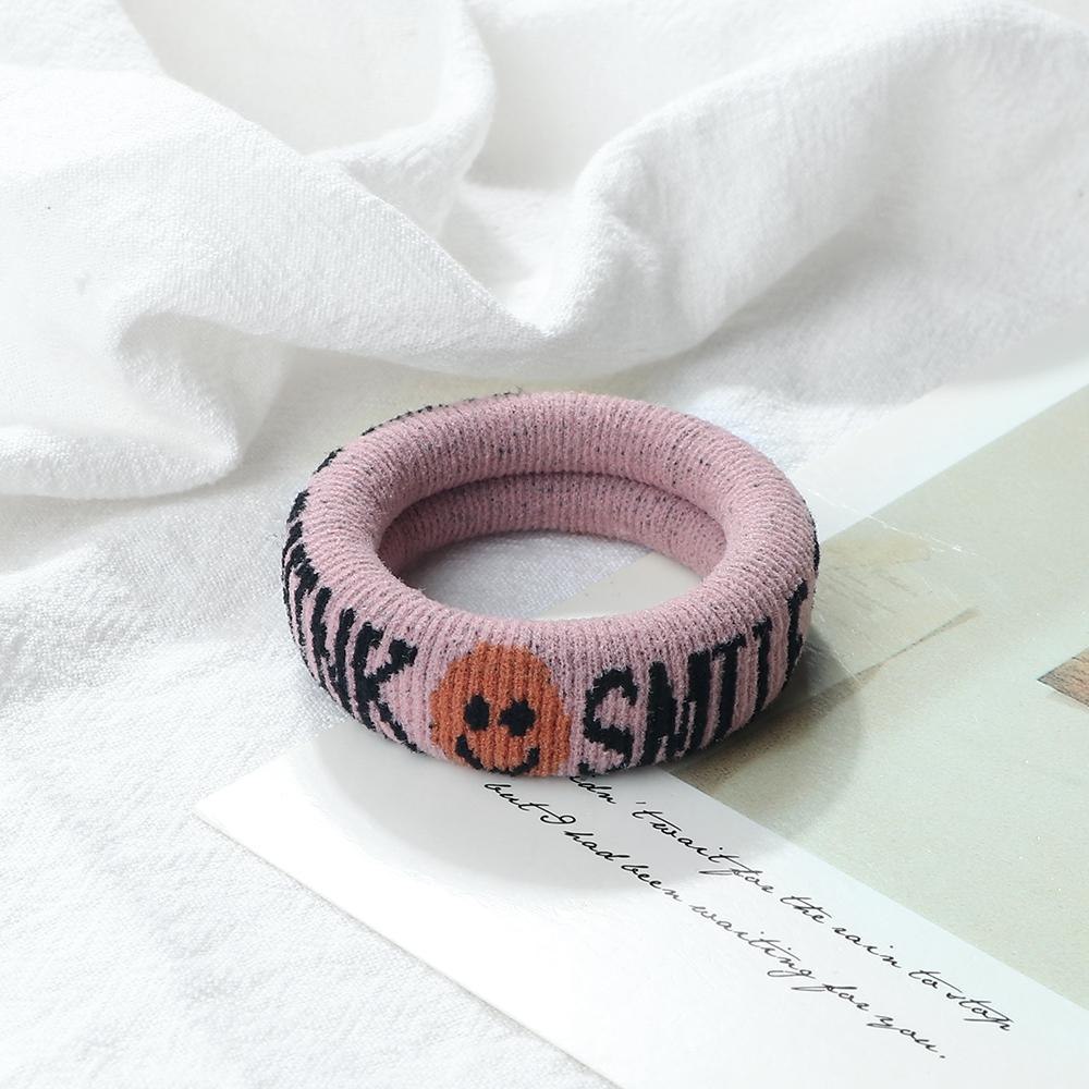 5PCS/Set Cute Colorful Thick Hair Bands Daisy Elastic Girls Rubber Band Headwear Hair Accessories Scrunchies Women Holder Gifts