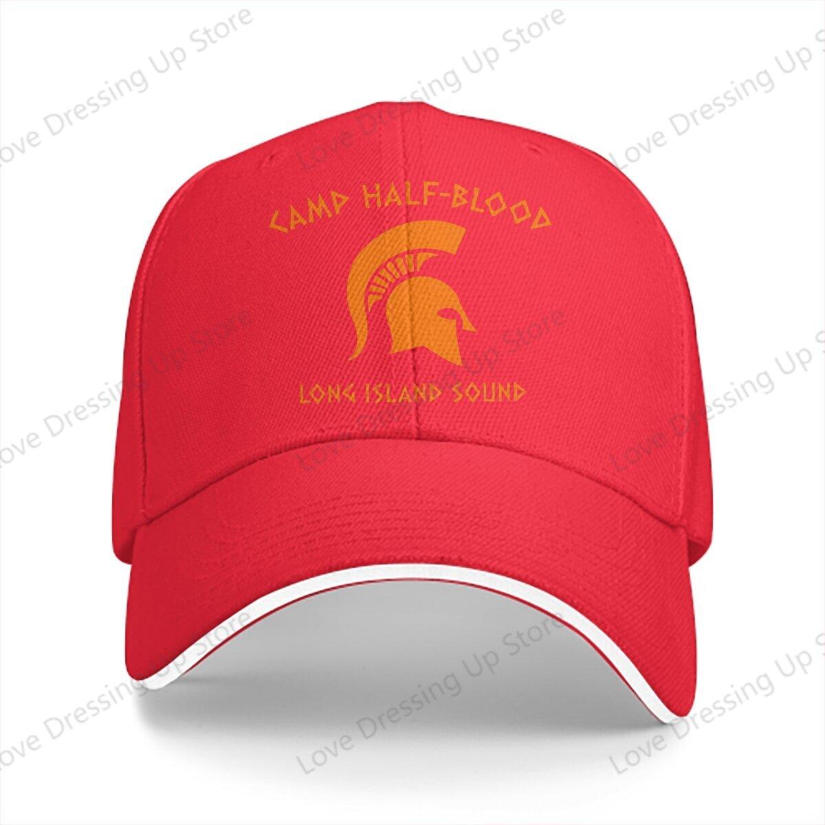 New Percy Jackson Unisex Women Baseball Caps CAMP HALFBLOOD Truck Driver Hat Golf Hats One Size
