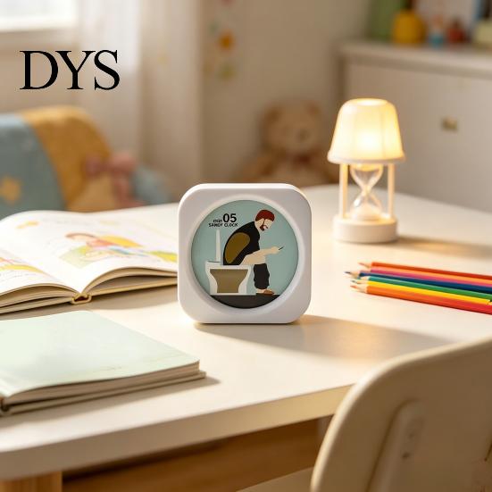Accessorio Bagno Divertente Unico, Sabbiera da Toilette da 5 Minuti, Clessidra con Grafica di Uomo che Defeca Timer, Orologio Visivo per Bagno, Stress da Scrivania