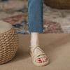 Fashion 2025 New Summer Outerwear Casual Pvc Flat Beach Female Student Korean Style Roman Sandals
