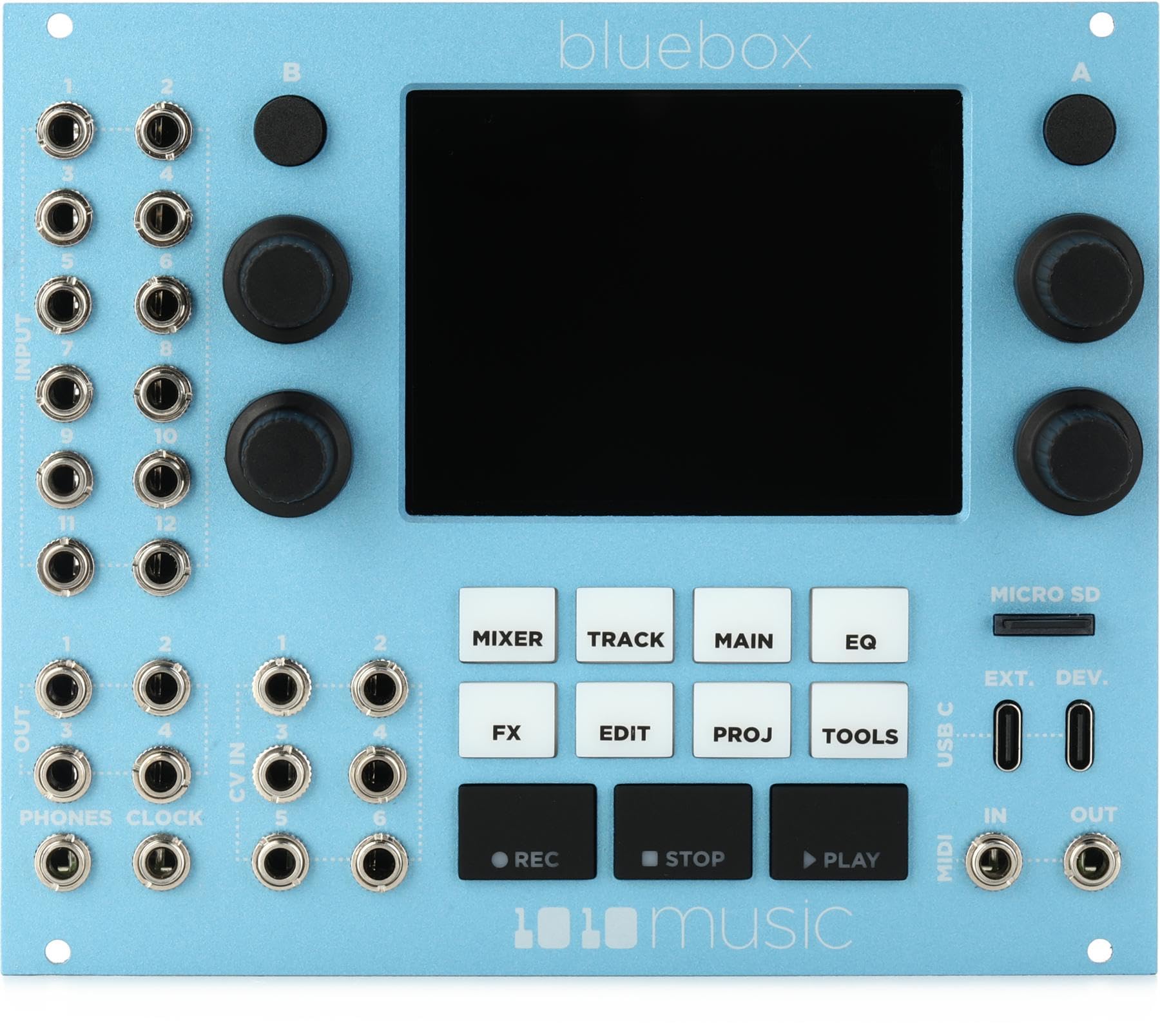 

1010MUSIC Bluebox for Eurorack Compact Digital - Mixer/Recorder
