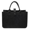 Trendy Customizable Felt Tote Bag - Simple & Convenient for Shopping, Storage, Gift, or Decoration.