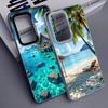 Sommer Strand Meer Palmenbaum Urlaub Stoßfeste Handyhülle für Samsung A17 A16 A15 A14 A37 A57 A36 A56 A26 A35 A55 A25 A34 A54 A2