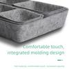 8pcs/set Felt Storage Box Desk Organisers For Cosmetics Multifunctional Jewelry Cosmetic Drawer Closet Organizer Basket Set