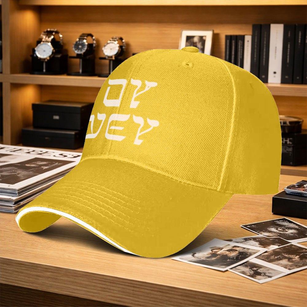 Oy Vey Printed Adjustable Baseball Cap Unisex Sports Casual Hat For Fishing Golf Camping Hiking