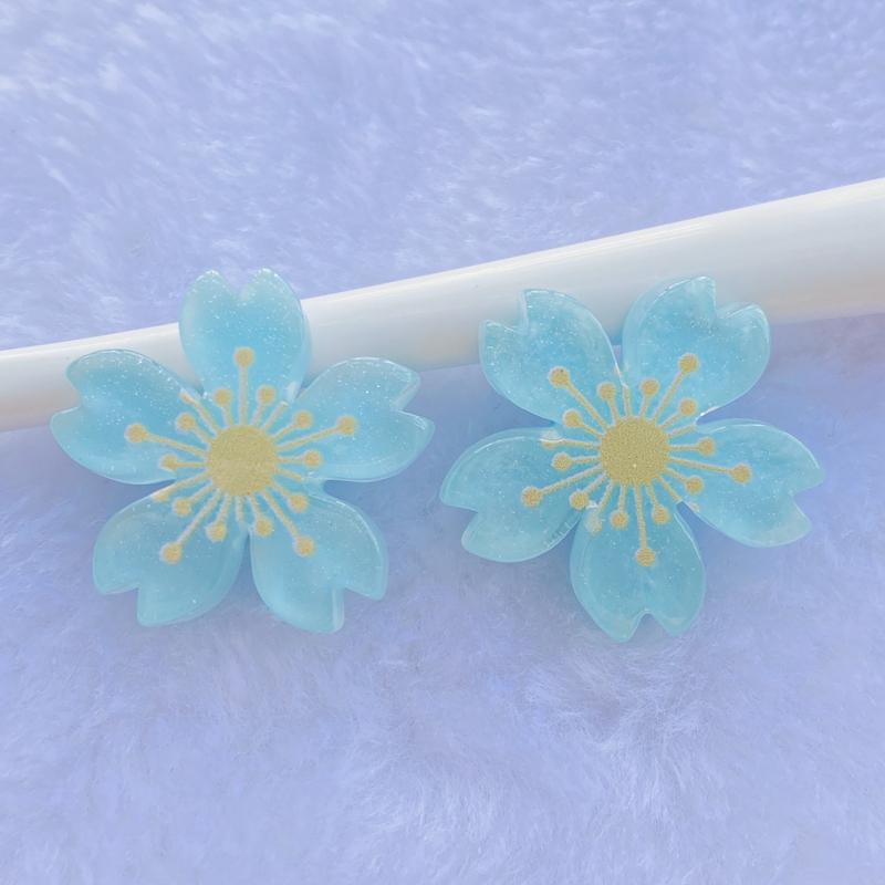 10pcs New Cute resin Mini Mixed flowers flat back Cabochon Scrapbook Kawaii DIY Embellishments Accessories E35