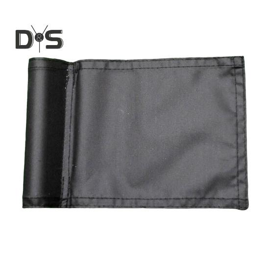 

Флаг для гольфа из нейлона, флаг-мишень для гольфа с трубчатыми мини-флажками, вставленными в водонепроницаемый паттинг-флажок для гольфа, для внутреннего и наружного использования, заднего двора, сада, двора A чёрный