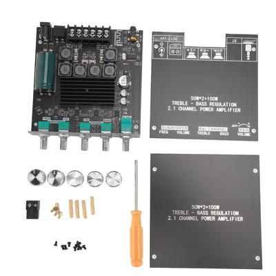 Bluetooth 5.0 Verstärkerplatine Professionell 2.1 Kanal 50Wx2 100W TPA3116D2 HiFi Verstärkerplatine