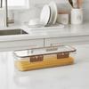 Transparent Noodles Storage Box Rectangular Spaghetti Container  for Home