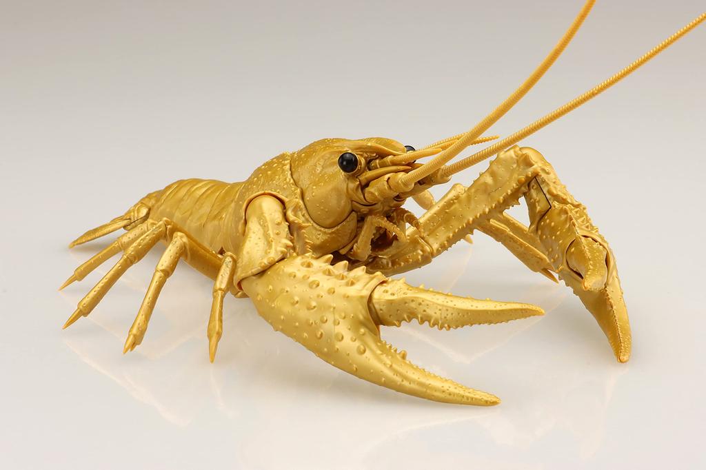 Fujimi Models Free Research Series 24 Living Creatures Edition American Crayfish Plastic Model Kit (FUJIMI) No. EX-5 (Gold)
