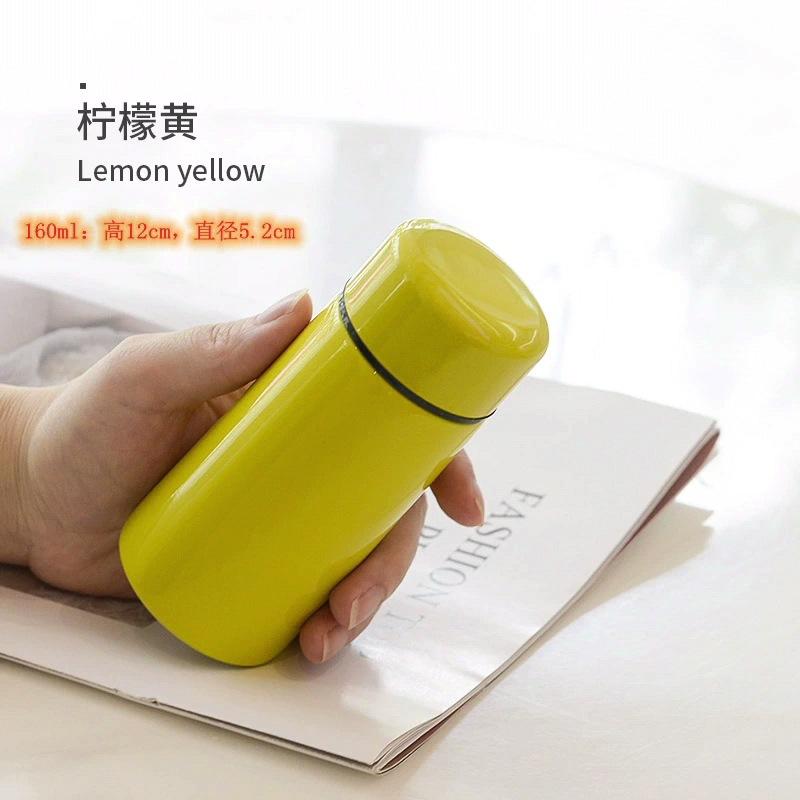 160ml 304 Stainless Steel Insulated Cup Mini Pocket Cup Portable Travel Cup For Outdoor Camping Hiking Thermos Bottle 160ml
