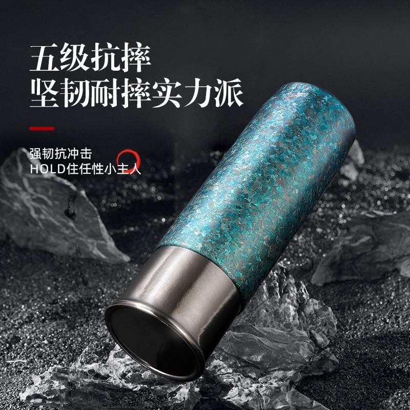 Pure Titanium Vacuum Insulated Tumbler With Magnetic Lid Tea Infuser 450ml Lightweight Luxury Travel Mug Office Home