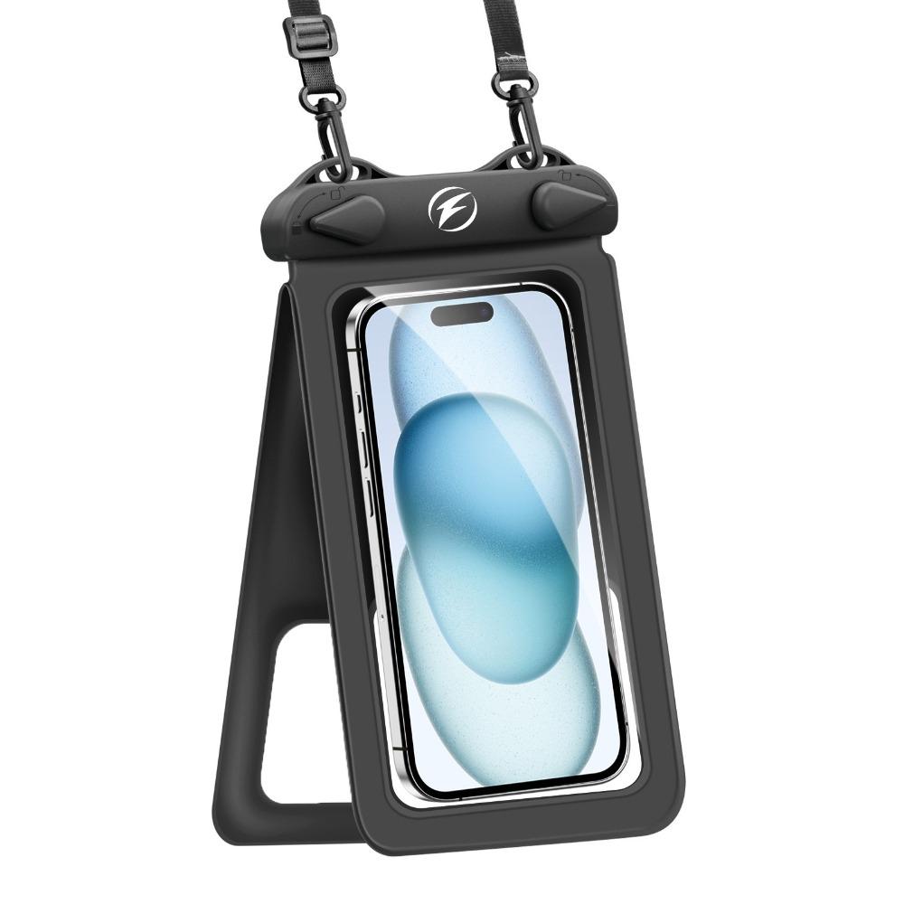 Transparent Mobile Phone Waterproof Bag Double Pocket Waterproof Phone Pouch  Cell Phone