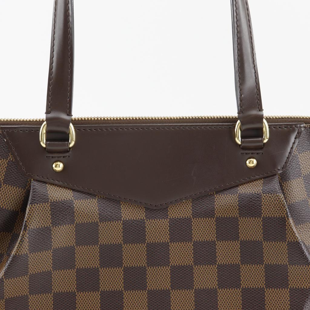 Louis Vuitton Westminster PM Tote Bag N41102 Brown Damier Canvas Women Used