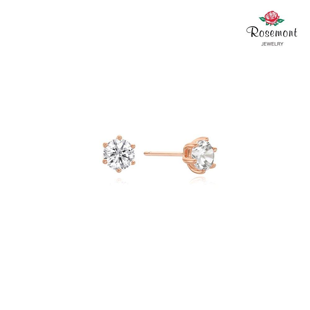 [Rosemont] Silver Earrings Rc0274