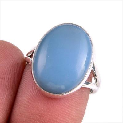 Natural Owyhee Opal Gemstone 925 Solid Sterling Silver Jewelry Ring Size 7 v7O33