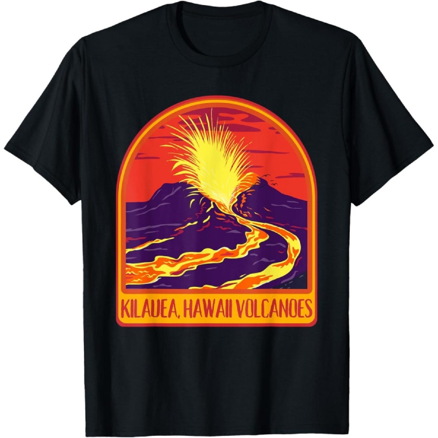 Kilauea Hawaii Volcanoes T-Shirt S