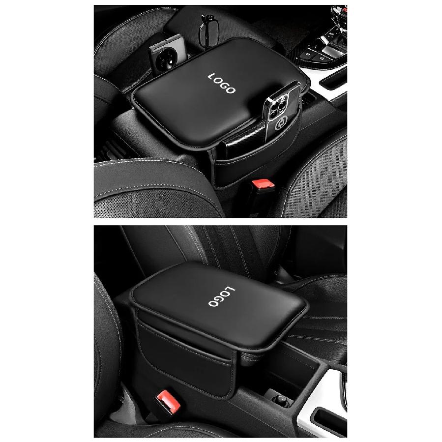 Center Console Arm Rest Protector Leather Car Armrest Box Pad Storage Pocket for BAIC BJ40 BJ30 BJ60 BJ80 X7 X55 X35 Plus Pro SE
