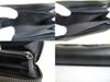 Authentic GUCCI Black Leather Snake Motif Round Zip Long Wallet #a872  Refurbished