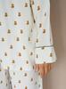 Gelato Pique Variation Pajama Shirt One Size Fits All Women's PWFT244285,